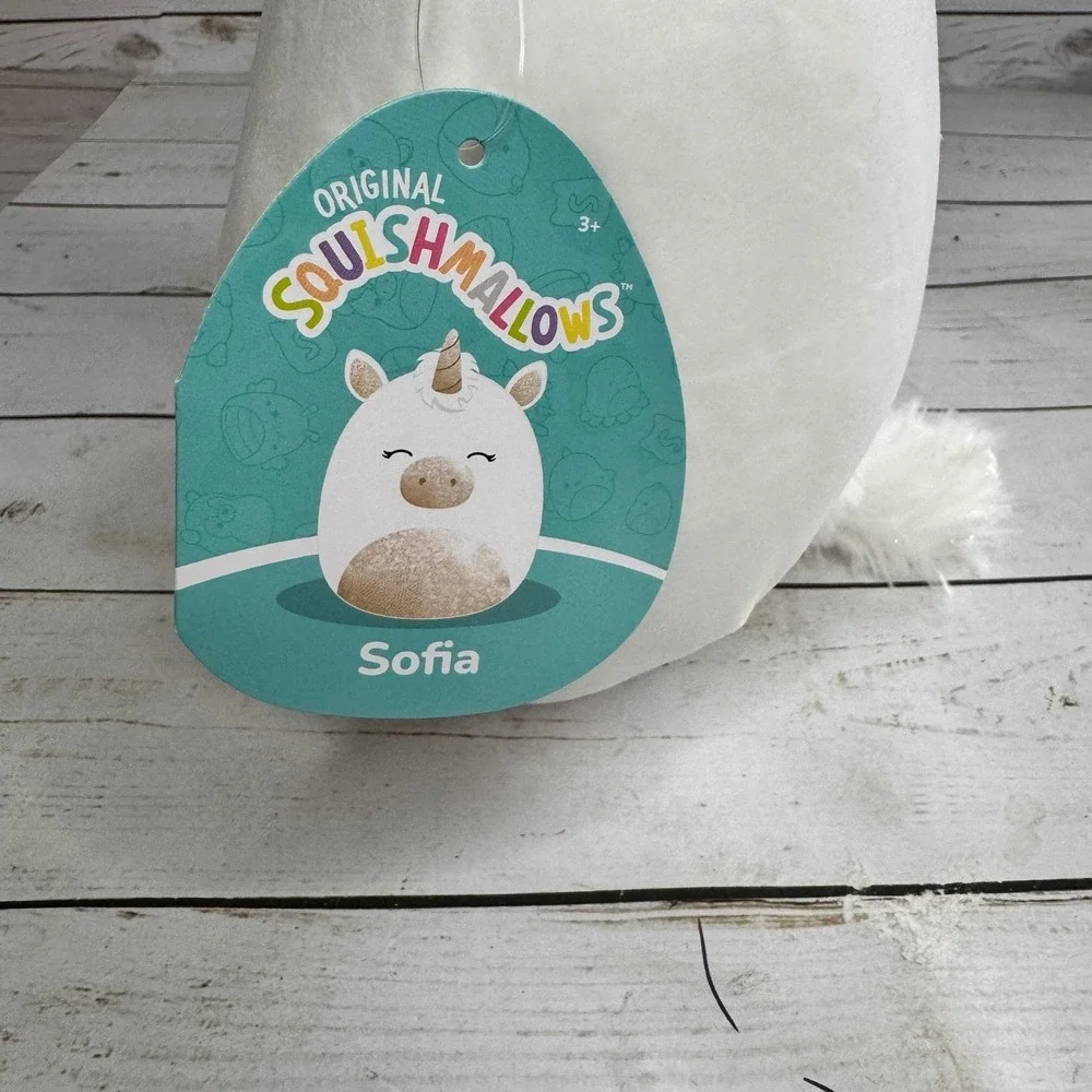 Squishmallows Sofia White Unicorn‎ 8
